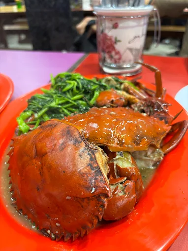 Ikan bakar di Abang Kepiting Pontianak
